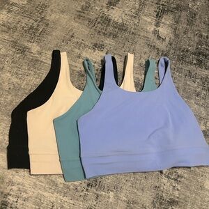 Nike Women's Sports Bras - Black, Beige, Teal, Blue